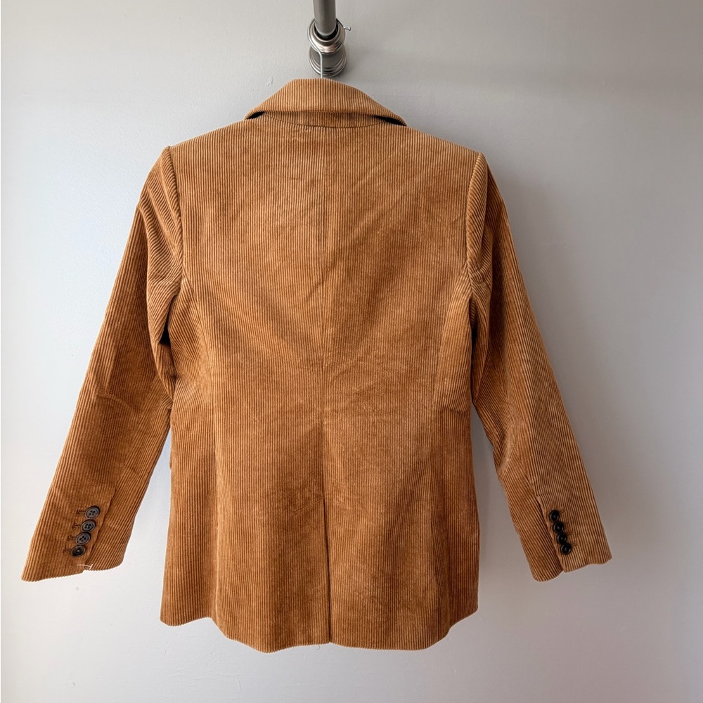 NWOT Banana Republic Rivoli Corduroy Blazer - Camel - Picture 4 of 6